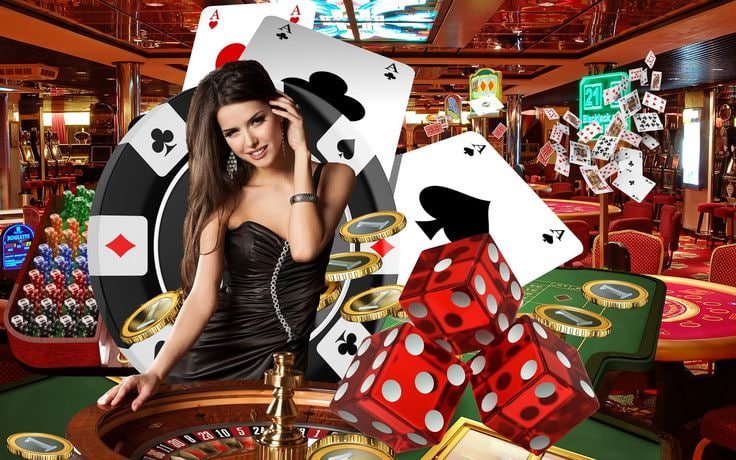 Suasana olahraga dan hiburan kasino digital